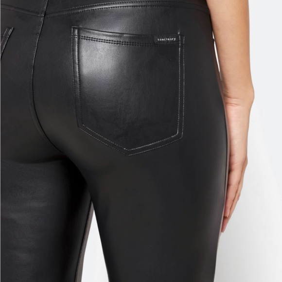 Sanctuary Runway Pant Leggings Faux Leather - Picture 5 of 5